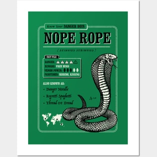 Nope Rope Posters and Art